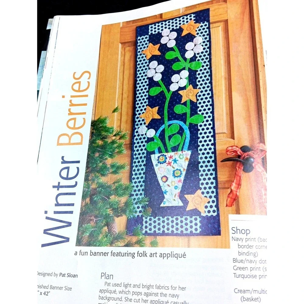 McCall's Quick Quilts‎ Magazine Dec Jan 2012 18 Winter Holiday Patterns Snowman